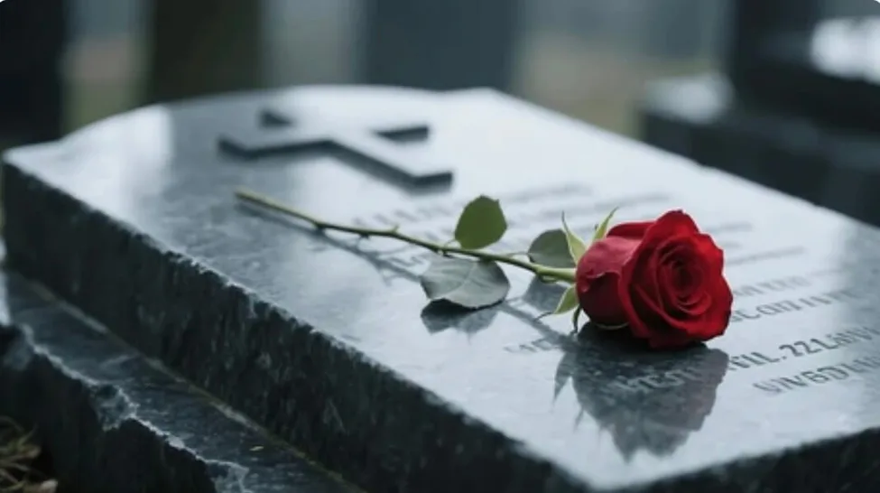 Granitowy nagrobek — realizacja zakładu kamieniarskiego Granit-Kwolek w Sanoku